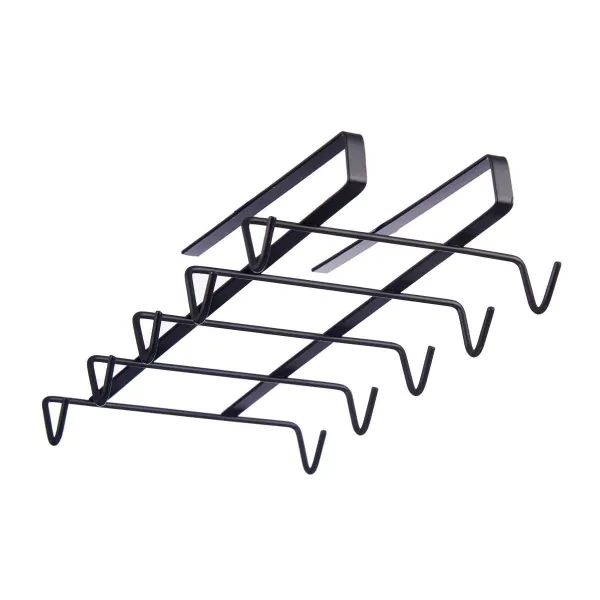 Puodelių kabykla Kinvara Juoda Metalinis Geležis 16 x 7 x 28,5 cm 15 x 6,3 x 28,7 cm 15 x 7 x 28,7 cm 15,5 x 7 x 28,7 cm 16 x 28