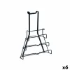 Virtuvės reikmenų stovas Kinvara Metalinis Geležis 27 x 37 x 9 cm 27 x 35,5 x 9 cm Keptuvės dangtis (6 vnt.)