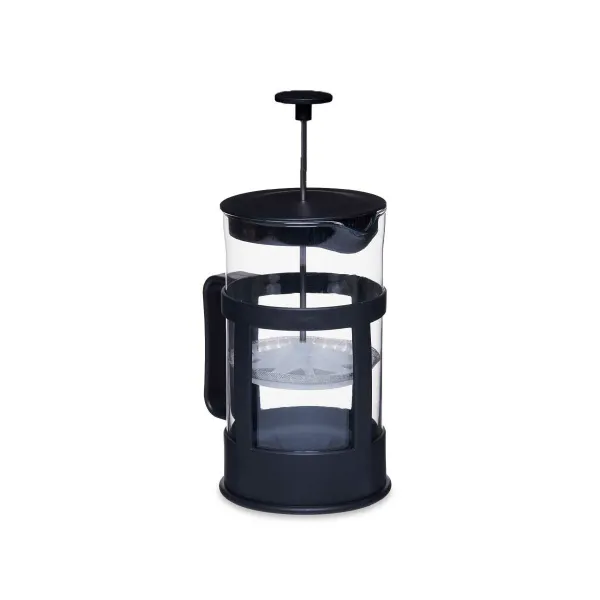 Teapot Kinvara Black Transparent 600 ml 15 x 19,5 x 11 cm 12,5 x 17,5 x 9,5 cm Piston