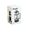 Teapot Kinvara Black Transparent 600 ml 15 x 19,5 x 11 cm 12,5 x 17,5 x 9,5 cm Piston