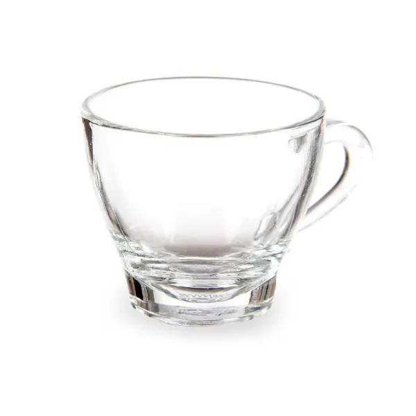 Osainen kahvikuppisetti Vivalto Läpinäkyvä Lasi 80 ml (24 osaa)