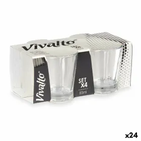 Lasi Vivalto Läpinäkyvä Lasi 85 ml Kahvi (24 osaa)