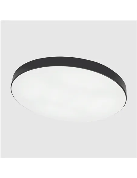 Ceiling luminaire "BOSTON" 2x60W black LED