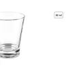 Стакан Vivalto Прозрачный Cтекло 85 ml Кафе (24 штук)