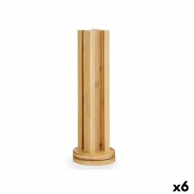 Statīvs 36 Kafijas Kapsulām Kinvara Bambuss 11 x 11 x 34 cm 11 x 30,5 x 11 cm Pagriežams (6 gb.)