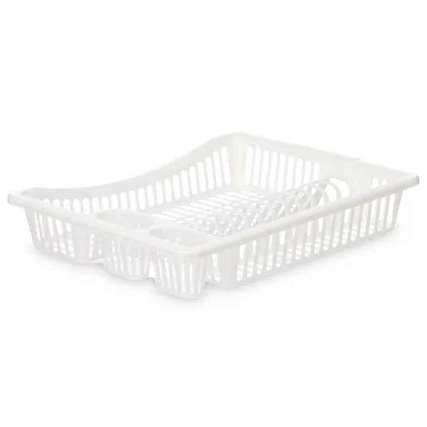 Kuivausteline tiskialtaaseen Kinvara Valkoinen 45,5 x 8 x 36,5 cm (12 osaa)