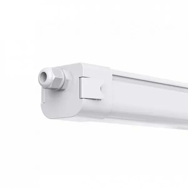 60W 8400LM Triproof light, 5x2.5mm2 wire through linkable, Color Temperature Adjustable (default 4000K)