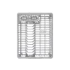Draining Rack for Kitchen Sink Kinvara Silver 46 x 8 x 36 cm (12 Units)