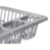 Draining Rack for Kitchen Sink Kinvara Silver 46 x 8 x 36 cm (12 Units)