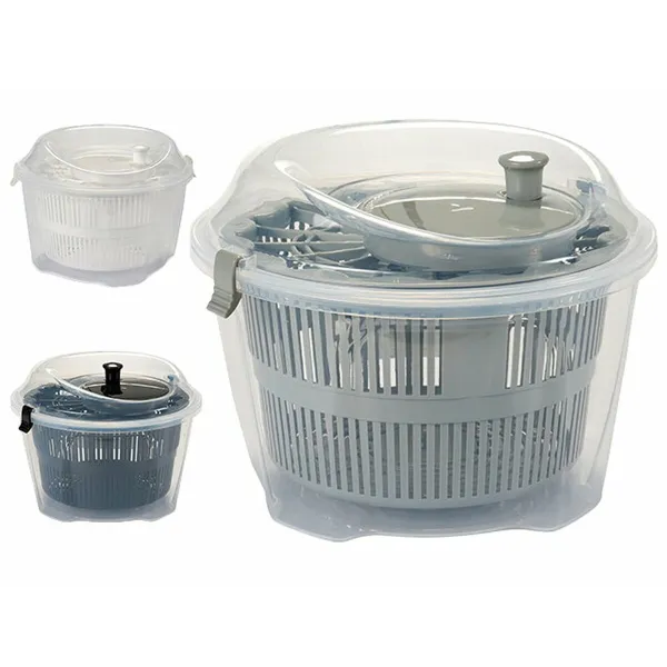 Salotų sausinimo priemonė Kinvara Balta Juoda Pilka Skaidrus 4.4 L 26 x 18 x 25 cm 25 x 17,3 x 25 cm (6 vnt.)