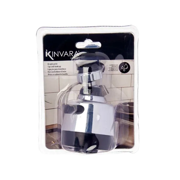 Filtras kranui Kinvara Metalinis Plastmasinis 8,5 x 5 x 5 cm Daugiafunkciniai Didelis (6 vnt.)