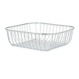 Ваза для фруктов Kinvara Серебристый Серебряный Металл 30 x 9 x 30 cm (6 штук)