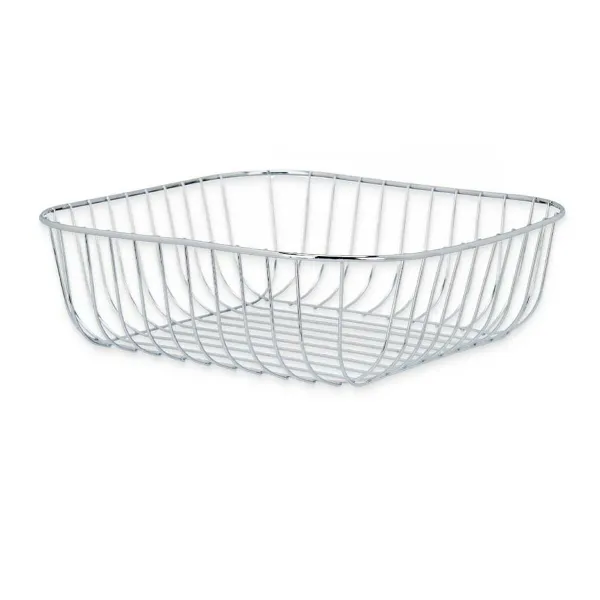 Ваза для фруктов Kinvara Серебристый Серебряный Металл 30 x 9 x 30 cm (6 штук)