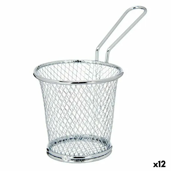 Tarjoilukori Kinvara Hopeinen Hopea Metalli 15 x 12 x 8 cm 15,5 x 12 x 8 cm (12 osaa)