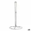 Kitchen Paper holder Kinvara Silver Metal 15,5 x 31,5 x 15,5 cm (12 Units)