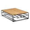 Kavos kapsulių dėklas Kinvara Ruda Juoda Natūralus Metalinis Bambukas 21 x 57 x 8,5 cm 21 x 7,5 x 31 cm 21 x 8,5 x 31 cm