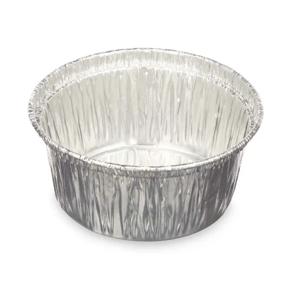 Flano deserto forma Kinvara Sidabras Aliuminis 8,5 x 8 x 8,5 cm Vienkartiniai Apskritas (12 vnt.)