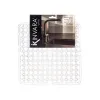 Non-slip Mat Kinvara Transparent Plastic 28 x 0,1 x 28 cm 28,5 x 0,1 x 28 cm Sink (12 Units)