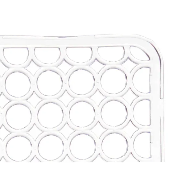 Non-slip Mat Kinvara Transparent Plastic 28 x 0,1 x 28 cm 28,5 x 0,1 x 28 cm Sink (12 Units)
