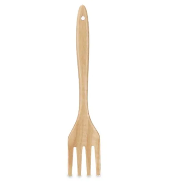 Лопатка Kinvara Деревянный 7 x 35 x 2 cm Вилка (12 штук)