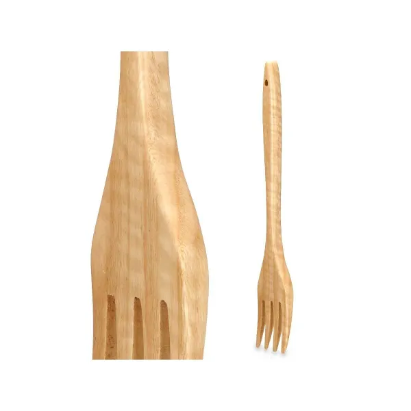 Лопатка Kinvara Деревянный 7 x 35 x 2 cm Вилка (12 штук)
