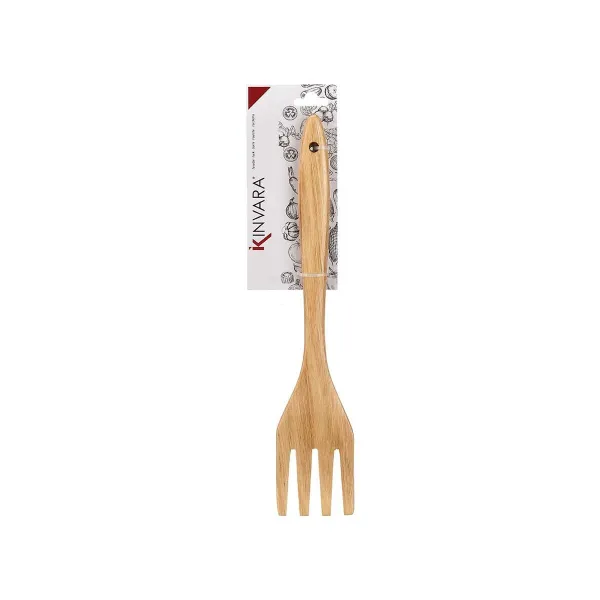 Лопатка Kinvara Деревянный 7 x 35 x 2 cm Вилка (12 штук)