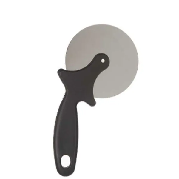 Pizza Cutter Kinvara Black Silver Stainless steel polypropylene 21 x 1,5 x 10 cm 11,7 x 22,5 x 2 cm (12 Units)