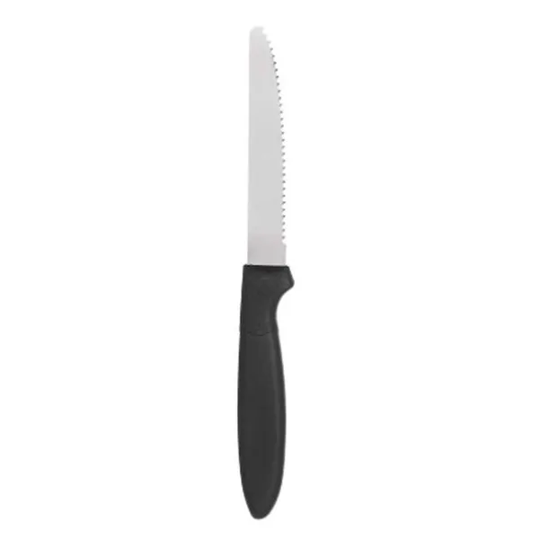 Nažu komplekts Kinvara Melns Sudrabains Nerūsējošais tērauds Plastmasa 19,5 cm 12,5 x 26,2 x 1 cm (12 gb.)
