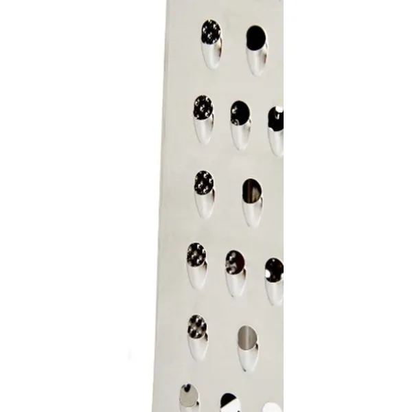 Grater Kinvara Black Silver Stainless steel ABS TPR 9,5 x 21,5 x 6,7 cm 9,5 x 22,5 x 6,7 cm (12 Units)