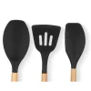 Kitchen Utensils Set Kinvara Wood Silicone 20 x 32 x 4 cm 20 x 37 x 3,5 cm (6 Units)