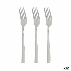 Šakučių rinkinys Kinvara Sidabras Nerūdijantis plienas 2,5 x 21,3 x 0,3 cm 6 x 23 x 2,5 cm (12 vnt.)