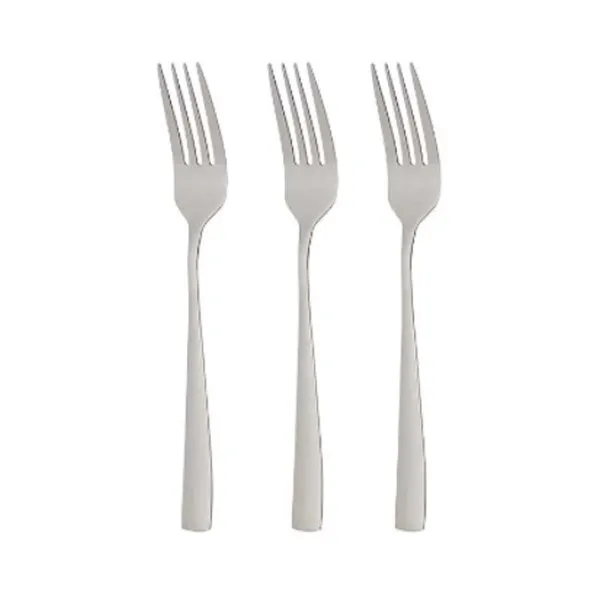 Haarukkasetti Kinvara Hopeinen Ruostumaton teräs 2,5 x 21,3 x 0,3 cm 6 x 23 x 2,5 cm (12 osaa)