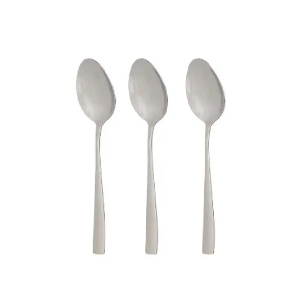 Set of Spoons Kinvara Silver Stainless steel 21 x 4,5 x 2,5 cm 6 x 23 x 2,5 cm 4,3 x 20,8 x 0,3 cm (12 Units)