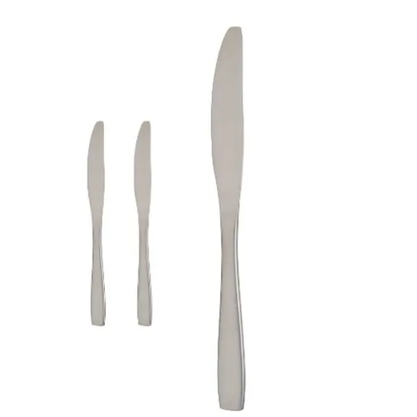 Набор ножей Kinvara Серебристый Нержавеющая сталь 55,5 x 2 x 0,5 cm 6 x 24,5 x 1 cm 2 x 22,5 x 0,3 cm (12 штук)