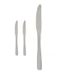 Knife Set Kinvara Silver Stainless steel 55,5 x 2 x 0,5 cm 6 x 24,5 x 1 cm 2 x 22,5 x 0,3 cm (12 Units)