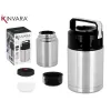 Ruokatermos Kinvara Acero Musta Metalli polypropeeni 1 L 11,5 x 19,5 x 11,5 cm