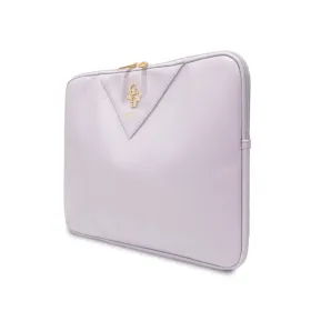 Guess Triangle 4G Sleeve - Notebook case 13" / 14" (purple)