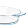 Serving Platter Vivalto Transparent Borosilicate Glass 800 ml 27 x 4,5 x 15,8 cm With handles (18 Units)
