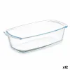 Vuoka Vivalto Läpinäkyvä Borosilikaattilasi 1,6 L 27 x 7,2 x 14 cm Kahvoilla (12 osaa)