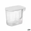 Pārtikas konservēšanas trauks Kinvara Pelēks Caurspīdīgs 2,5 L 20,5 x 17 x 13 cm (24 gb.)