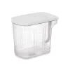 Ruoan säilytysrasia Kinvara Harmaa Läpinäkyvä 2,5 L 20,5 x 17 x 13 cm (24 osaa)