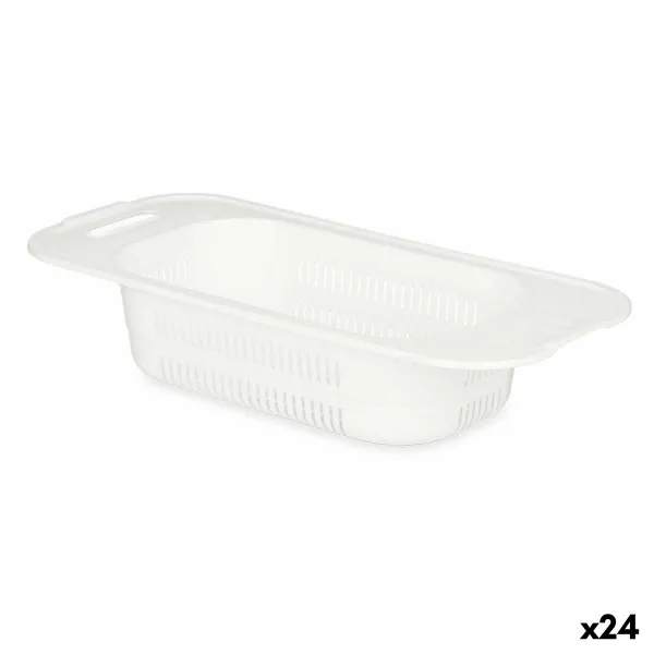 Kuivain Kinvara Valkoinen Muovinen 47 x 9,5 x 22 cm (24 osaa)