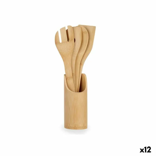 Набор кухонных принадлежностей Kinvara Бамбук 8 x 32 x 8 cm (12 штук)