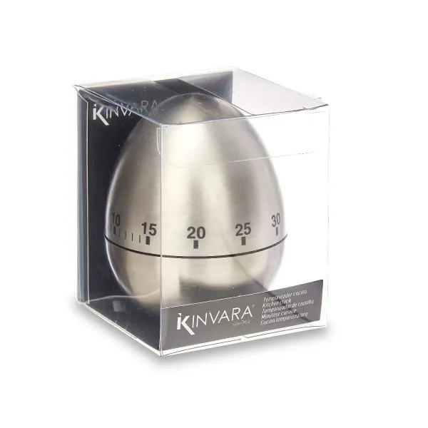 Кухонный таймер Kinvara 6 x 7,5 x 6 cm Яйцо (24 штук)