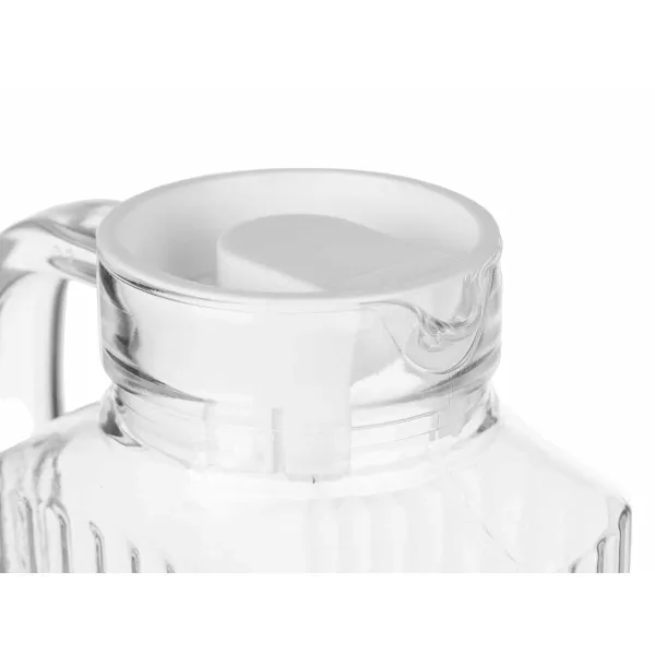 Stiklinis butelis Vivalto Skaidrus stiklas Plastmasinis 1,8 L (6 vnt.)