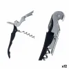 Korķviļķis Kinvara Nerūsējošais tērauds Plastmasa 5 x 1,3 x 2,2 cm 12 x 1,3 x 2,5 cm (12 gb.)