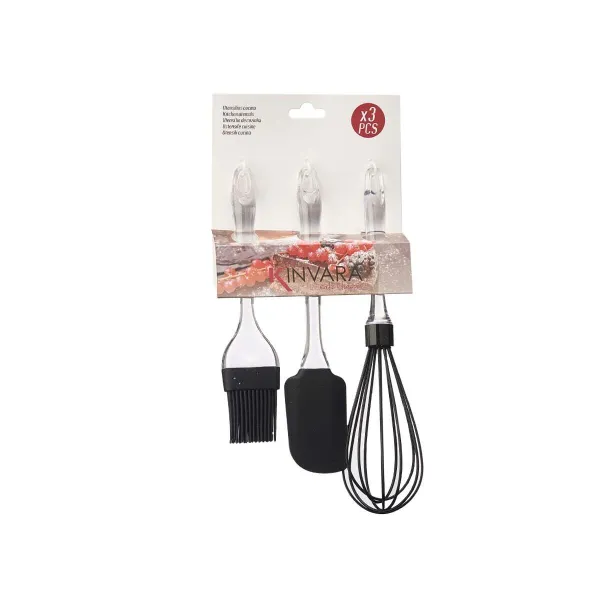 Virtuvės reikmenų rinkinys Kinvara Silikoninis Plastmasinis 14,5 x 29 x 5 cm 15,5 x 34 x 6 cm Kepykla (8 vnt.)