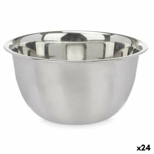 Maišymo dubuo Kinvara Sidabras Nerūdijantis plienas Plienas 3,6 L 24 x 12,5 x 24 cm (24 vnt.)