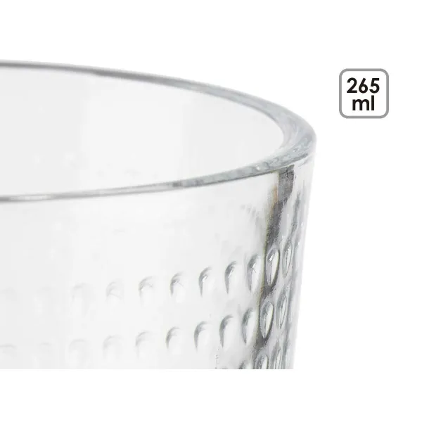 Набор стаканов Vivalto Прозрачный Cтекло Очки 265 ml (8 штук)