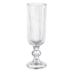 Samppanjalasi Vivalto Läpinäkyvä Lasi 160 ml Raidat (6 osaa)